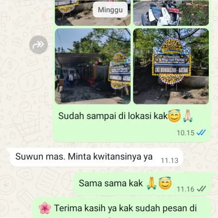 Pengiriman Papan Bunga Duka Alor