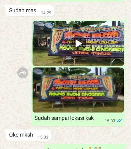 Pengiriman Papan Bunga Alor
