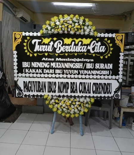 Papan Bunga Duka Alor